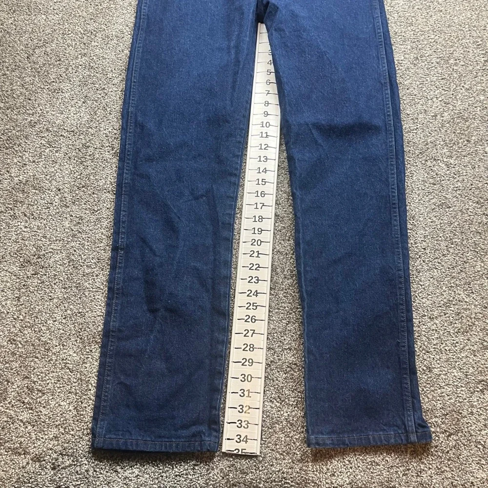 Wrangler cowboy cut Jeans Mens 36x36 Dark Wash Straight Leg Denim 13mwzw